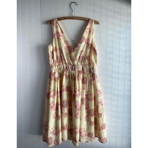 A Flowy Floral Anthropologie Dress